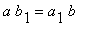 a*b[1] = a[1]*b