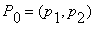 P[0] = (p[1], p[2])