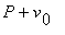 P+v[0]